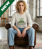 No Gods No Billionaires - Long Sleeved T-shirt - Natural Raw